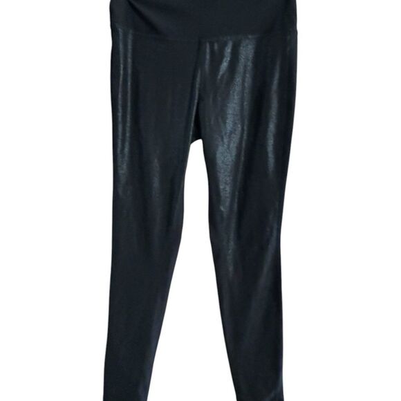 RBX Black Performance Leggings with Elastic Waistband - Picture 2 of 9